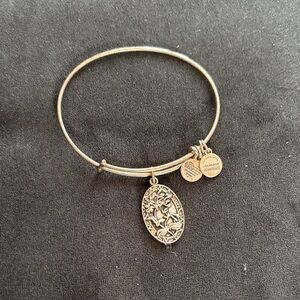 Alex and Ani silver Sister Bangle Bracelet